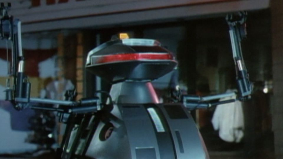 Rejected title for Chopping Mall: I, Killbot.