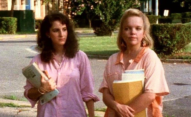 Joyce Shephard (right) in a pretty boss bowling shirt.