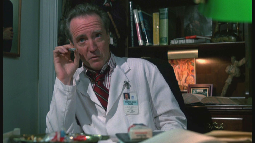 Dr. Temple, who has yet to learn of the dangers of second-hand smoke.