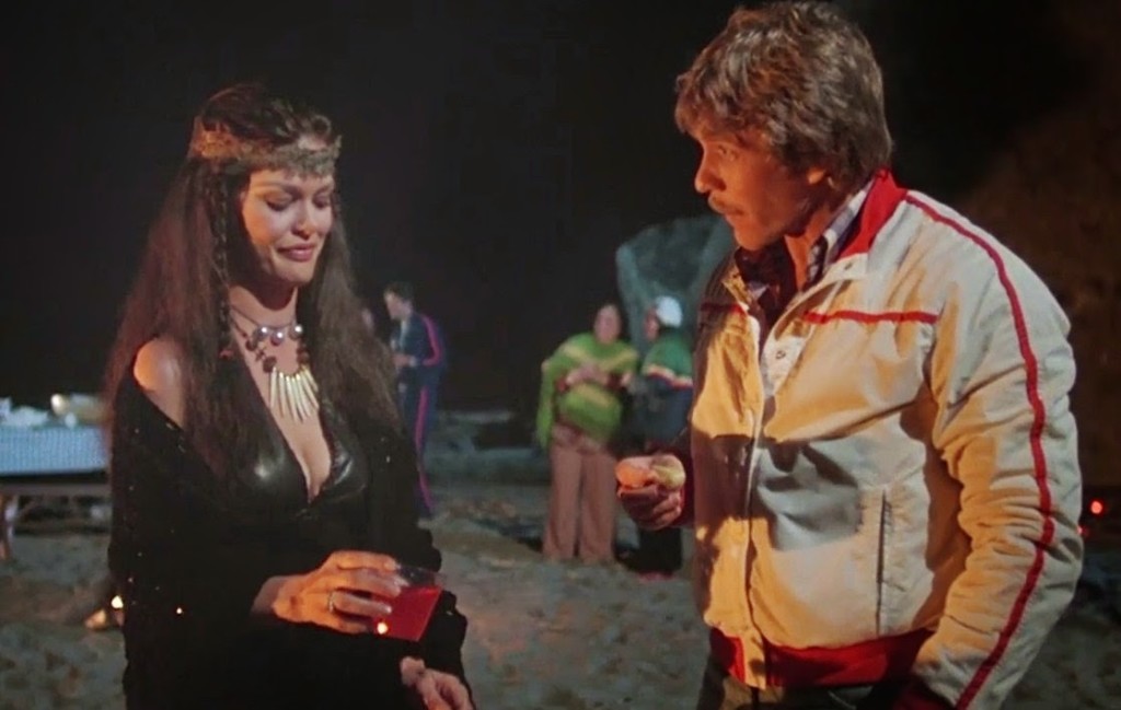 Marsha and Bill Neill, who embarrassing dressed for completely different movies.