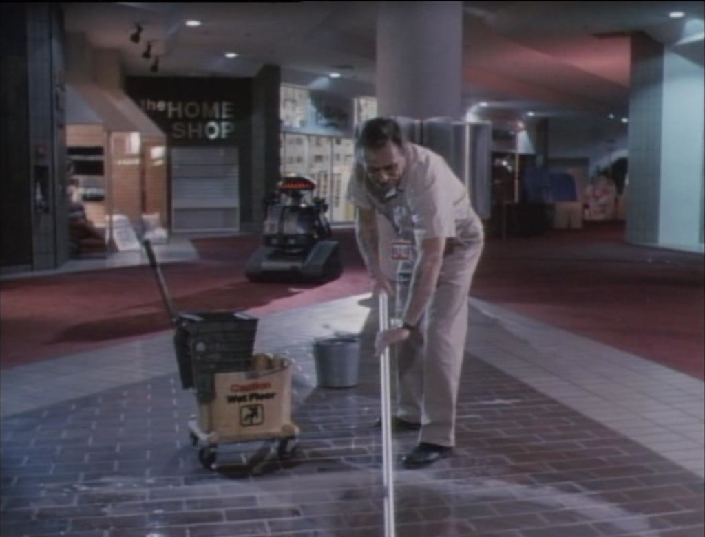 Being a custodian in Chopping Mall is almost as dangerous as being a gardener in Borgman.